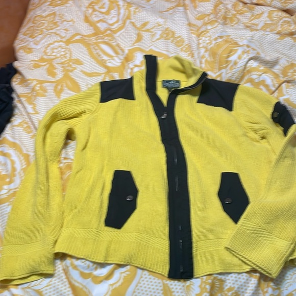 Ralph Lauren L-RL Lauren Active Yellow Heavy Sweater - Picture 7 of 14